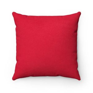 Red Solid Pillow Cover