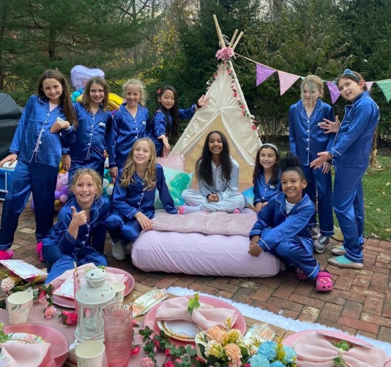 enchanted garden party theme