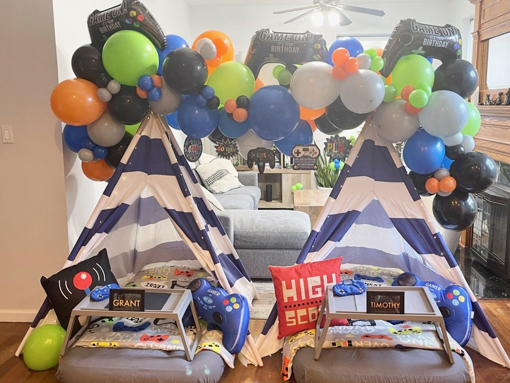 video game time party theme