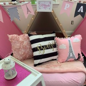 Paris Dreams A Frame 7 pc Sleepover Set
