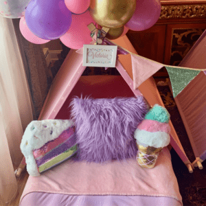 Ice Cream Dreams A Frame 7 pc Sleepover Set