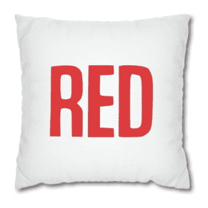 Swiftie Era Printed RED Pillow Cover
